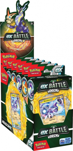 Pokémon TCG: Battle Deck - Miraidon ex/Victini ex Display (6)